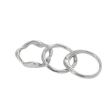 Muse Ring Set | Silver