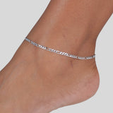 Nadia Anklet | Silver