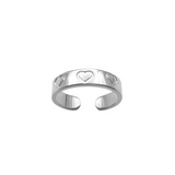 Amoure Toe Ring | Silver