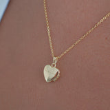 Evermine Locket Necklace | Silver