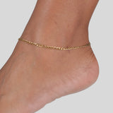 Nadia Anklet | Gold