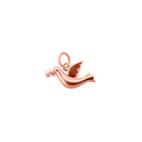 Dove Charm | Rose Gold