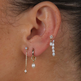 Calia Pearl Ball Back Stud | 14K