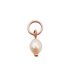 Mini Pearl Charm | 9K