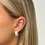 Belle Earrings | Silver