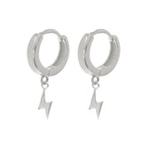 Bolt Huggies | Silver