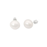 Cove Pearl Stud | Silver