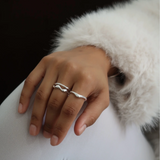 Muse Ring Set | Silver