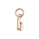 MINI LETTER CHARMS | Rose Gold