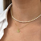 Daisy Charm | Rose Gold