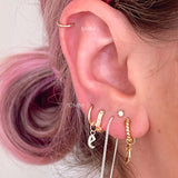 MINI LETTER CHARMS | Silver