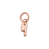 MINI LETTER CHARMS | Silver