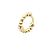 Single Aphrodite Huggie | 14K