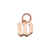 MINI LETTER CHARMS | Rose Gold