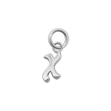 MINI LETTER CHARMS | Silver