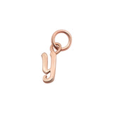 MINI LETTER CHARMS | Rose Gold