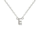 Mini Diamond Letter Necklace | 9K