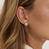 ARIA KNOT STUDS | Gold