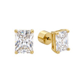 Olivia Diamond Studs | Gold