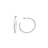 Lottie Hoops | Silver