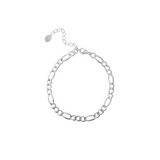 Nadia Anklet | Silver