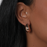 Belle Earrings | Rose Gold