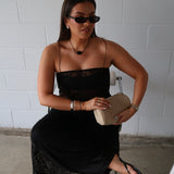 Riley Necklace | Black Agate