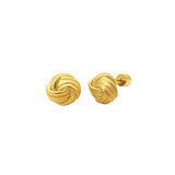 ARIA KNOT STUDS | Gold