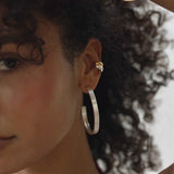 Noa Hoops | Silver