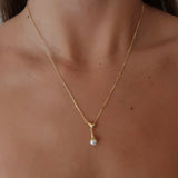 Billie Necklace | Gold