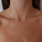 Billie Necklace | Gold