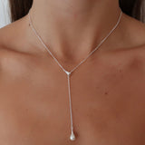 Billie Necklace | Silver