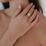 Cleo Hand Chain | Gold