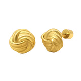 ARIA KNOT STUDS | Gold