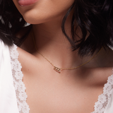 Alignment Necklace | Gold