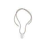 Jaz Necklace | Brown Rope