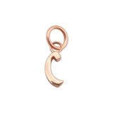 MINI LETTER CHARMS | Rose Gold