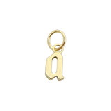 MINI LETTER CHARMS | Gold